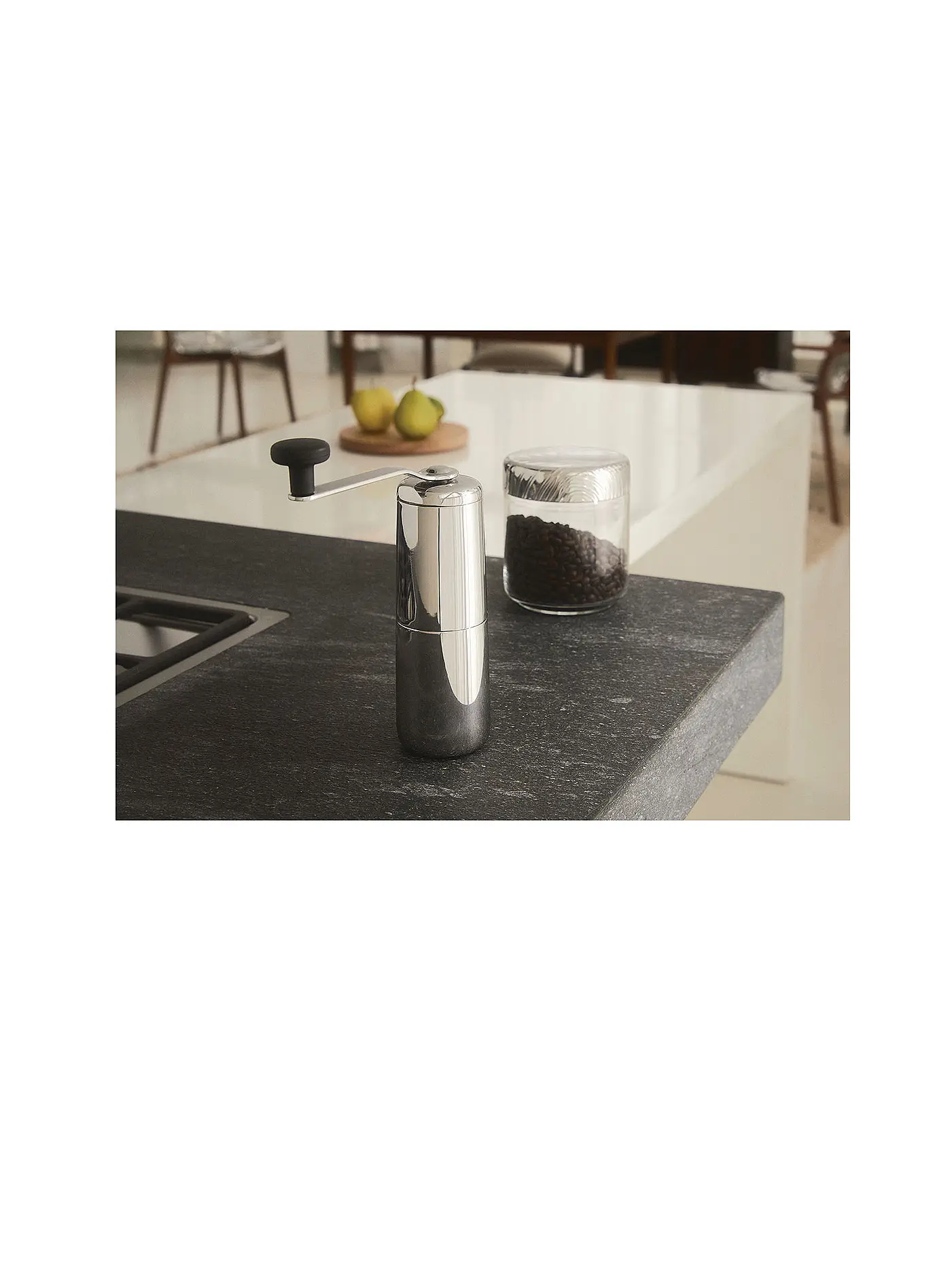 ALESSI | Kaffeemühle SLOW COFFEE 21,5cm Edelstahl | 